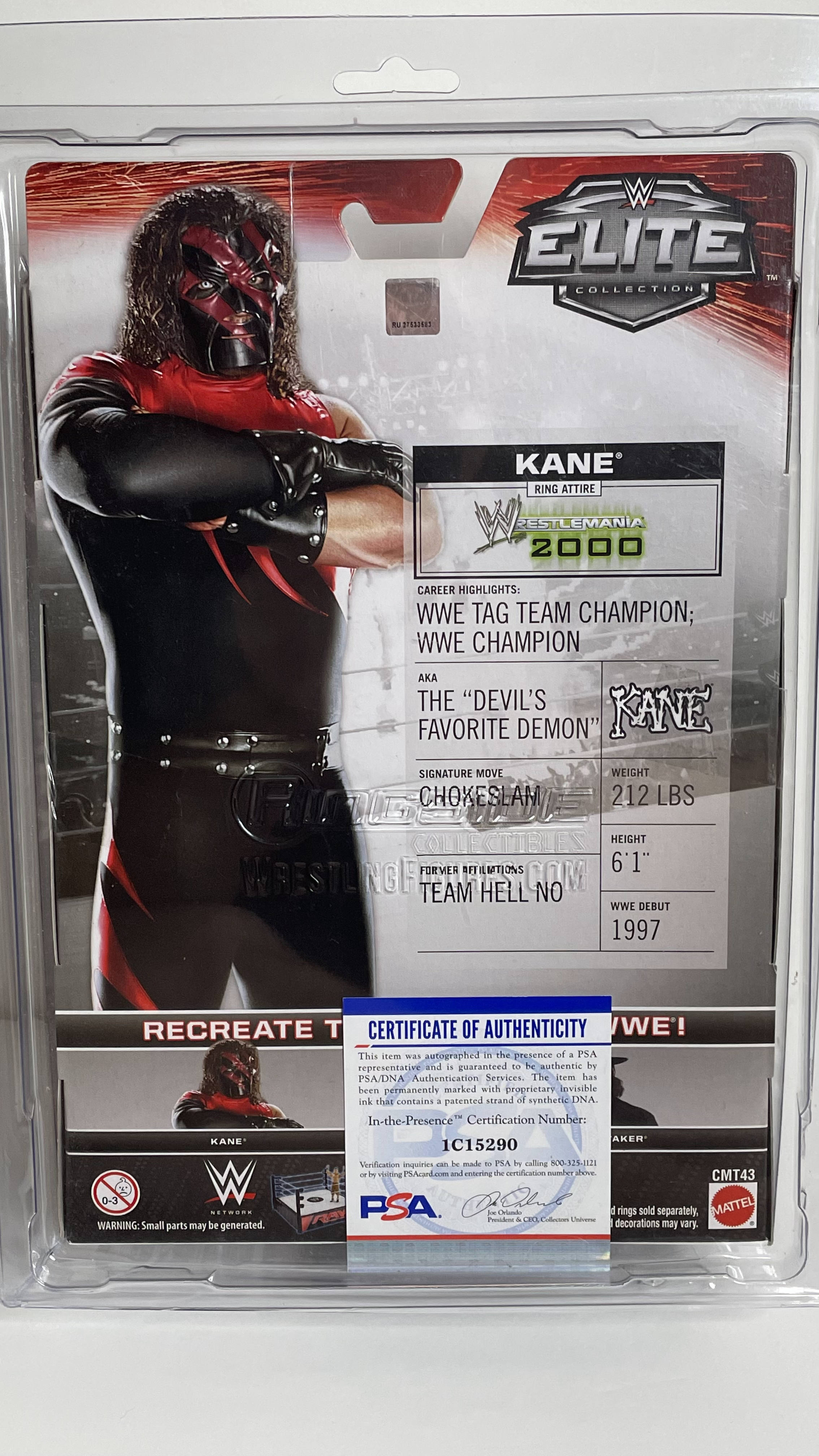 WWE: Elite Kane (WrestleMania)